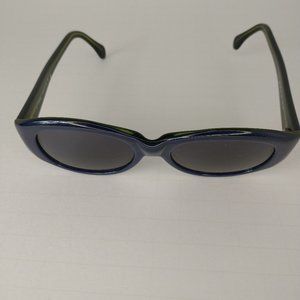 Von Furstenberg Women's Blue/Green Sunglasses Made in Italy CE